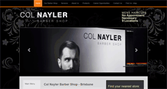 Desktop Screenshot of colnaylerbarber.com