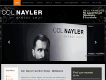 Tablet Screenshot of colnaylerbarber.com